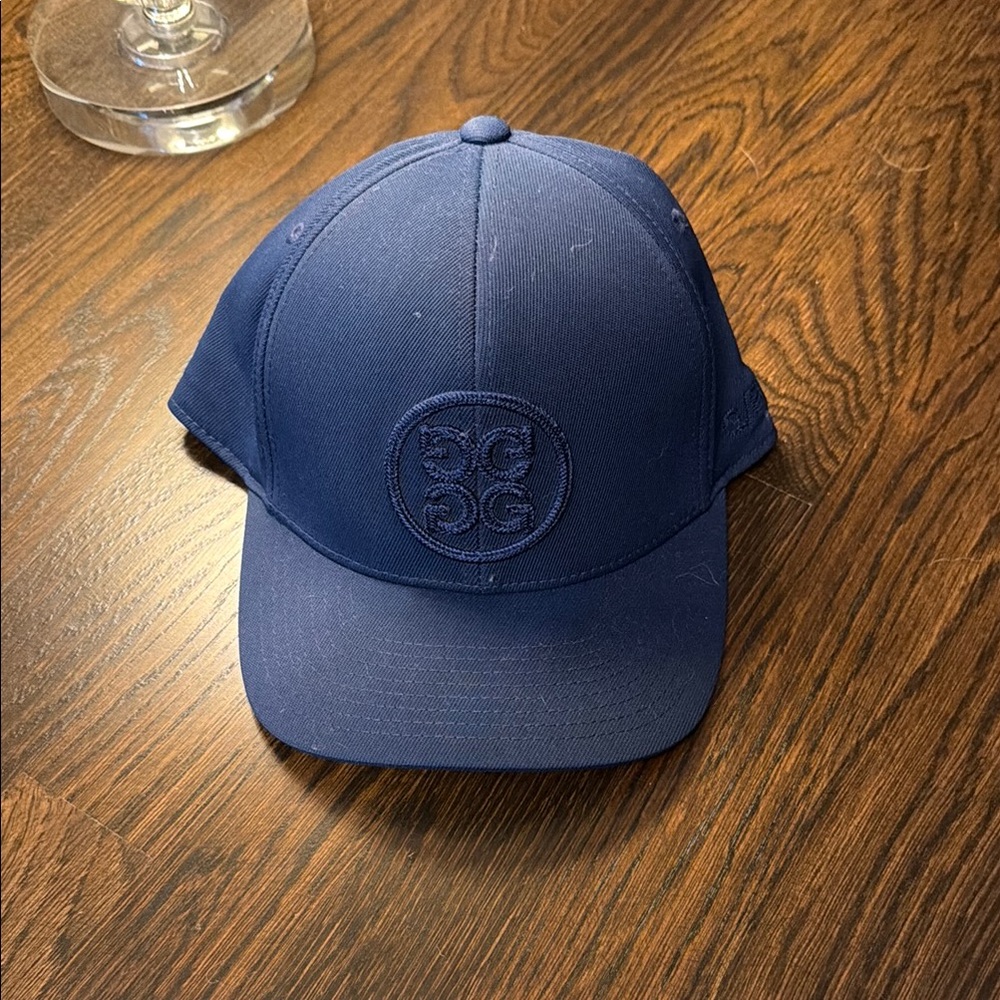 G/FORE Navy Embroidered Logo Baseball Cap